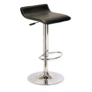 2 Black adjustable retro barstools. Very Cool